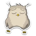 Sticker 😌 Owly