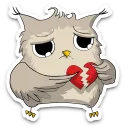 Sticker 💔 Owly