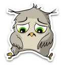 Sticker 😞 Owly