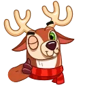 Video sticker 👍 Happy New Deer