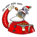 Sticker 🍪 Robo Santa