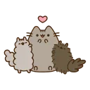 Sticker 😂 Pusheen @stickersb2b