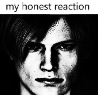 Sticker 😐 leon kennedy :: @fStikBot