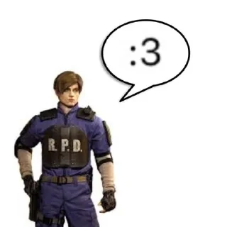 Sticker ☺️ leon kennedy :: @fStikBot