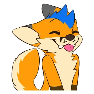 Sticker 😋 Electrix Fox