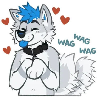 Video sticker 🥰 Kiro Husky