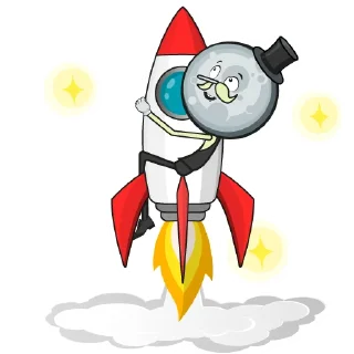 Sticker 🚀 Safemoon