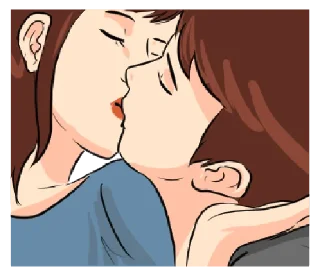 Sticker 😘 The Kissing @bistic