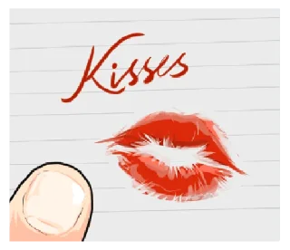 Sticker 💋 The Kissing @bistic