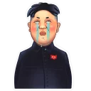 Sticker 😭 Kim Jong-un