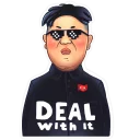 Sticker 😎 Kim Jong-un