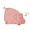 Video sticker 😴 Pig_2019