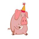 Sticker 😂 Pig_2019