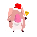 Sticker 😋 Pig_2019