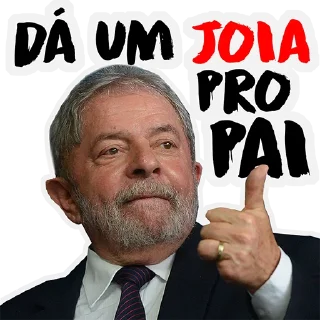 Sticker 🦑 Pai é pai