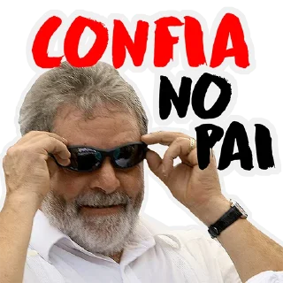 Sticker 🦑 Pai é pai