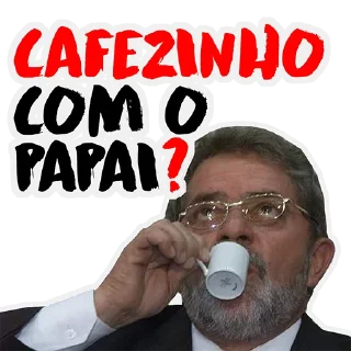 Sticker 🦑 Pai é pai