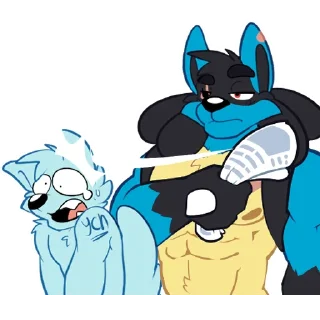 Sticker 😤 NagisaLucario