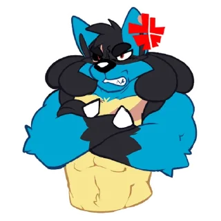 Sticker 😡 NagisaLucario