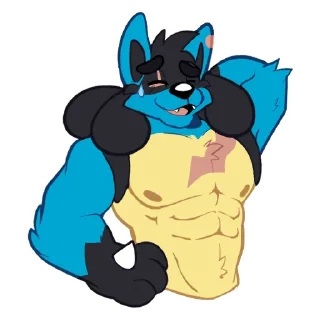 Sticker 😅 NagisaLucario