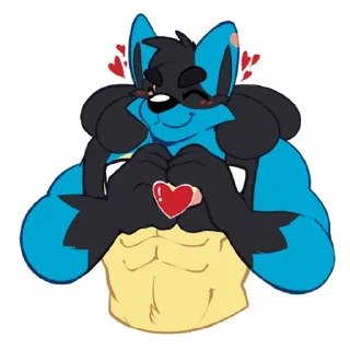 Sticker ❤️ NagisaLucario