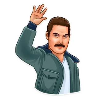 Sticker 👋 Freddie Mercury