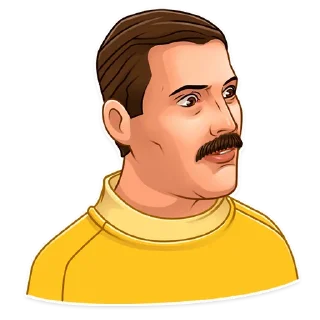 Sticker 😨 Freddie Mercury