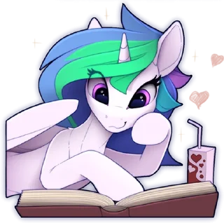 Sticker 📖 Celestia emotions (Yakovlev-vad)