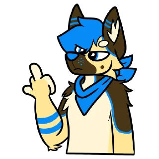 Sticker 🖕 Shep