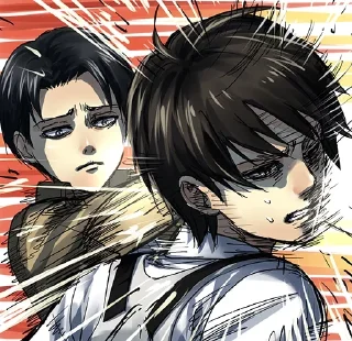 Sticker 👊 Favoritos do Eren