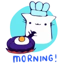 Video sticker 🍳 Animated Cat @IMG2D