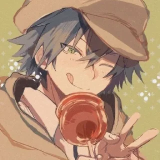 Sticker 🥳 Ranpo arts ♤@bungostraydogsc :: @fStikBot