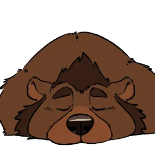 Sticker 💤 Rundas 🐻