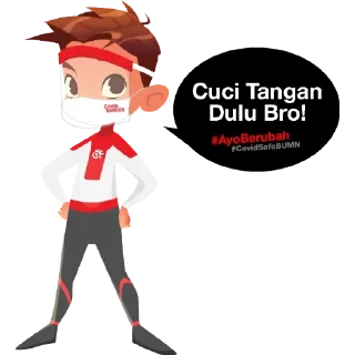 Video sticker 🖐️ TelkomCovidRanger