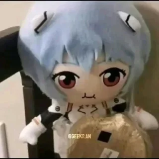 Sticker ☠️ rei ayanami