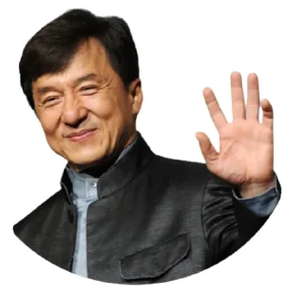 Sticker 👋 Jackie Chan @Stickersey