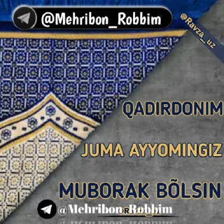 Video sticker 🤗 Mehribon_robbim