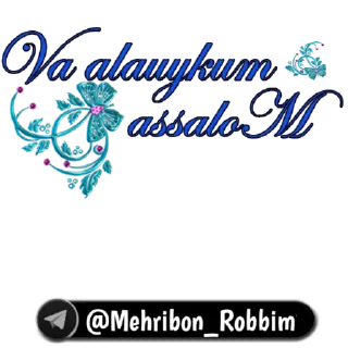 Sticker ☺️ Mehribon_robbim