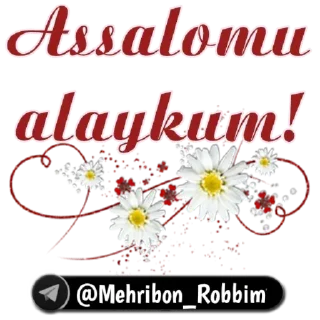 Sticker 😊 Mehribon_robbim