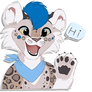 Sticker 👋 Tailz SnowMew