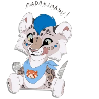 Sticker 🍴 Tailz SnowMew