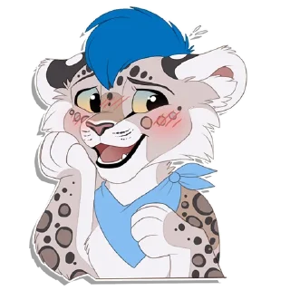 Sticker ☺️ Tailz SnowMew