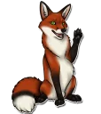 Sticker 🙋 Kandrel Fox