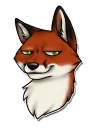 Sticker 😏 Kandrel Fox