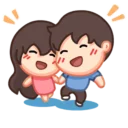 Sticker 😄 🤡 MY LUV 👫 ~by @RoTeY 🤡