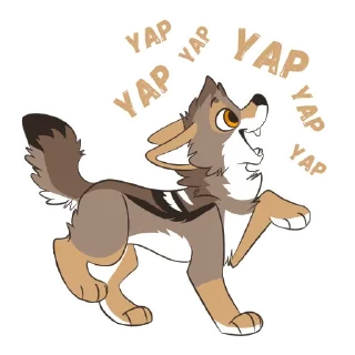 Sticker 🔈 Coyotes by Pulexart.com