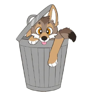 Sticker 🗑 Coyotes by Pulexart.com