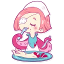 Sticker 🍴 Nurse Octopia