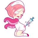 Sticker 💉 Nurse Octopia