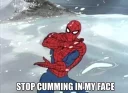 Sticker 😡 SPIDERMAN THE FAGGOT